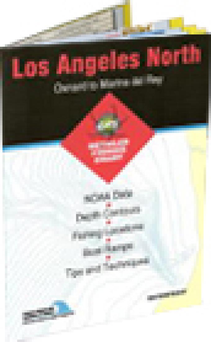 Cover of Los Angeles North Fishing Map by Fishing Hot Spots