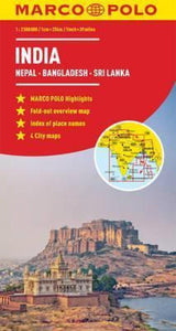 India, Nepal, Bhutan, Bangladesh and Sri Lanka by Marco Polo Travel Publishing Ltd