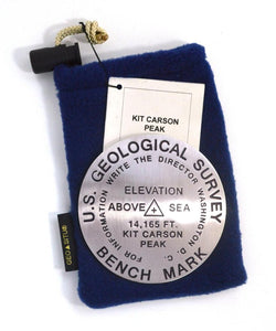 Kit Carson Peak, Colorado Paperweight by Geo-Situ