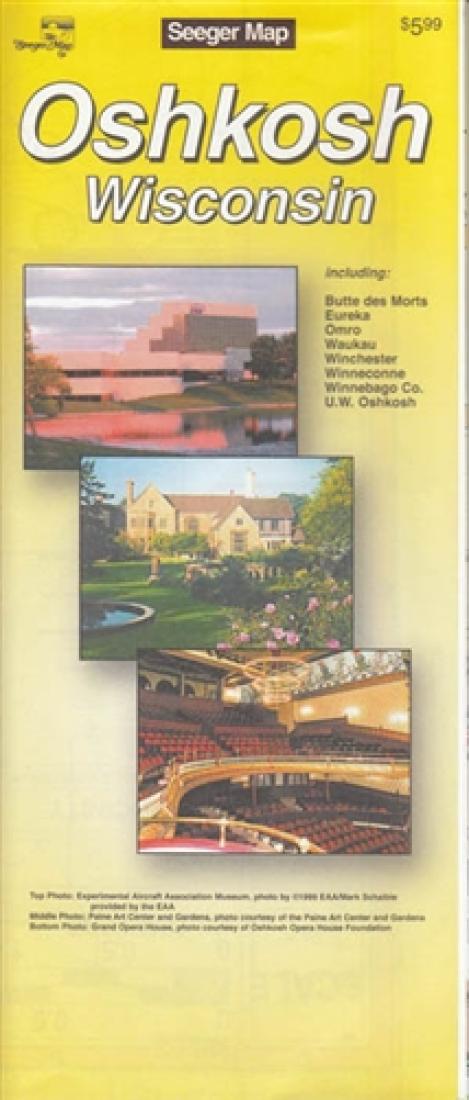 Cover of Oshkosh, Wisconsin by The Seeger Map Company Inc.