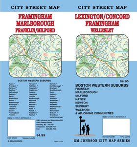 Lexington, Concord, Framingham and Boston's Western Suburbs, Massachusetts by GM Johnson
