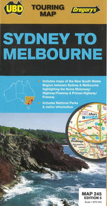 Sydney to Melbourne, Australia by Universal Publishers Pty Ltd