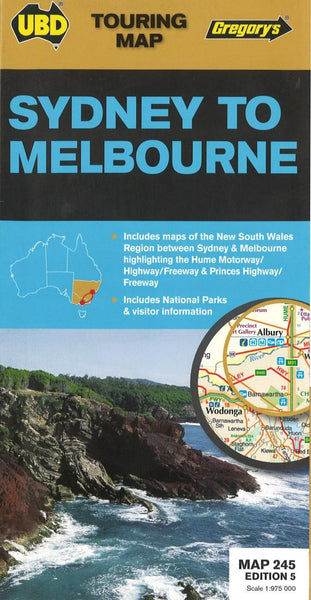 Cover of Sydney to Melbourne, Australia 