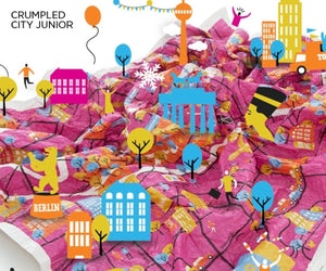 Berlin, Germany Junior Crumpled City Map by Palomar S.r.l.