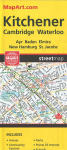 Montreal Road Map by Canadian Cartographics Corporation