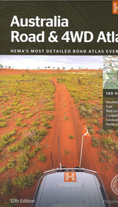 Australia, Easy Read Road and 4WD Atlas by Hema Maps