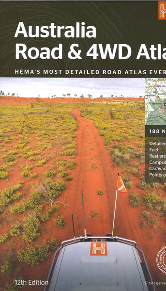 Cover of Australia, Easy Read Road and 4WD Atlas  