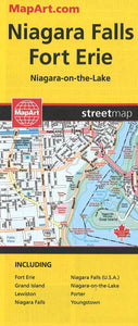 Niagara Falls and Fort Erie : Street Map by Canadian Cartographics Corporation