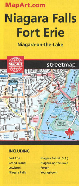 Cover of Niagara Falls and Fort Erie : Street Map 