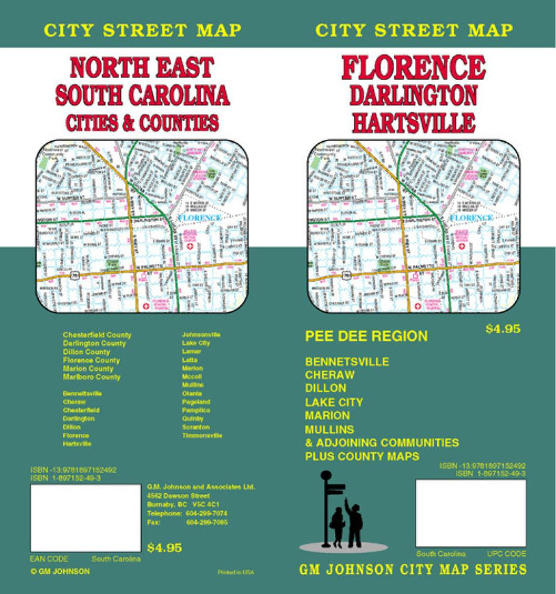 Cover of Florence, Darlington and Hartsville, South Carolina by GM Johnson