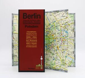 Berlin and Potsdam, Germany by Red Maps