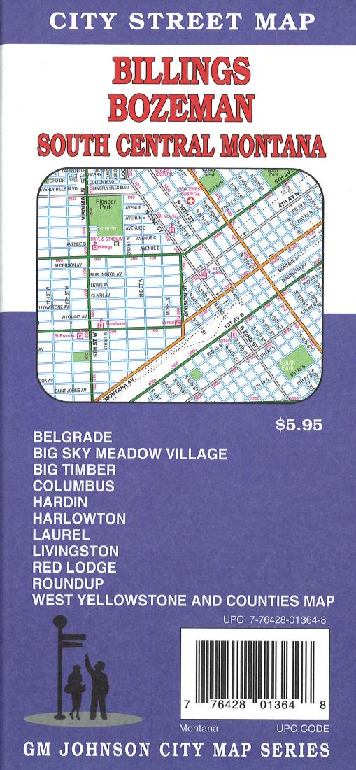 Cover of Billings, Bozeman and South Central Montana by GM Johnson