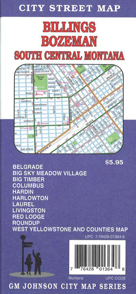 Cover of Billings, Bozeman and South Central Montana by GM Johnson