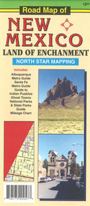 Road Map of New Mexico by North Star Mapping
