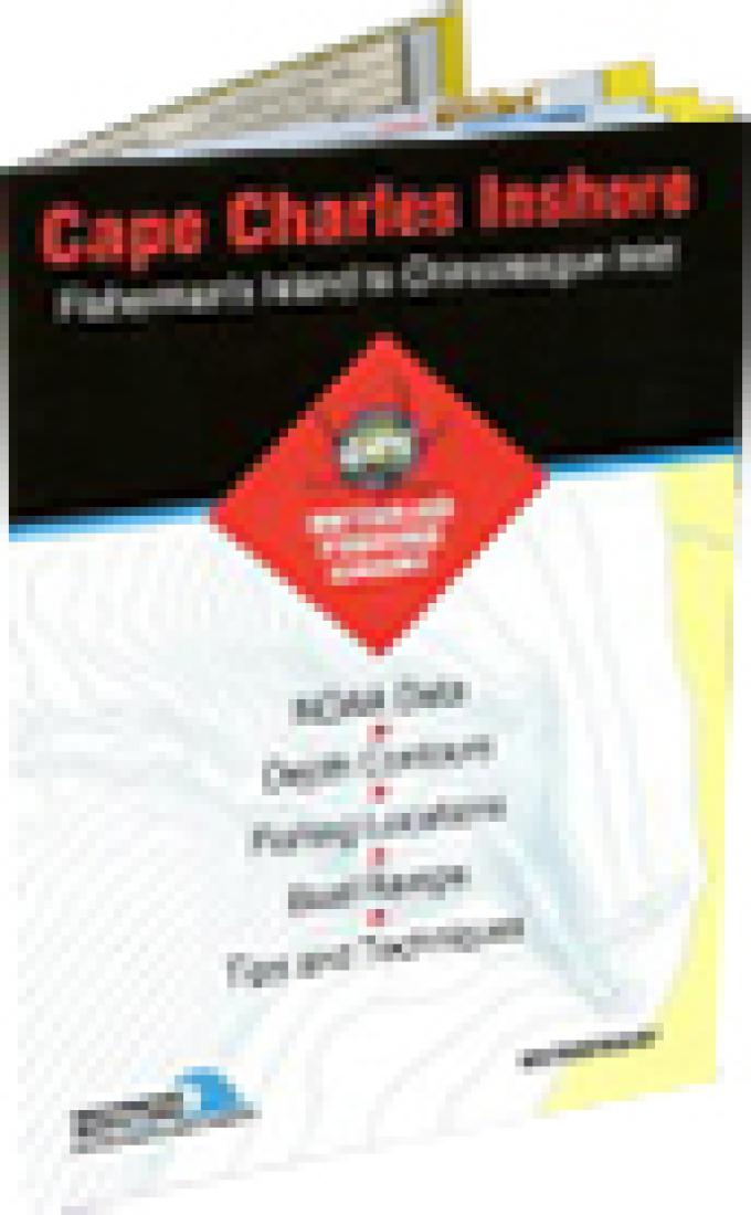 Cover of Cape Charles Inshore Fishing Map by Fishing Hot Spots