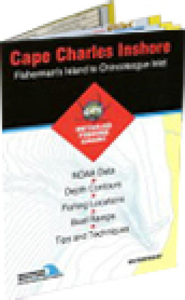 Cover of Cape Charles Inshore Fishing Map by Fishing Hot Spots