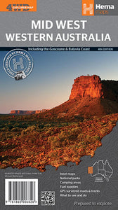 Western Australia, Mid West by Hema Maps