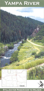 Yampa River Fishing Map by Wilderness Adventures Press