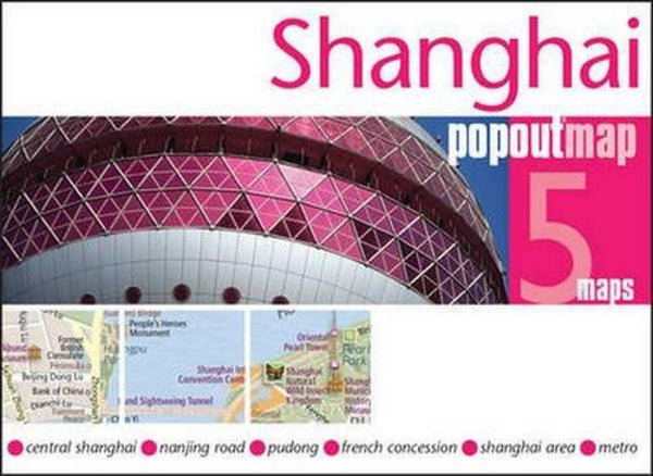 Cover of Shanghai, China, PopOut Map