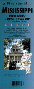 Mississippi Rapid Routes by Five Star Maps, Inc.