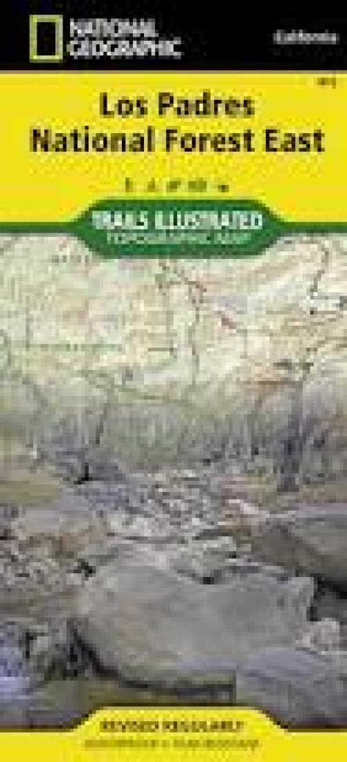 Los Padres National Forest east : California, USA :outdoor recreation map by National Geographic