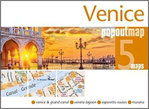 Venice, Italy, PopOut Map by PopOut Products