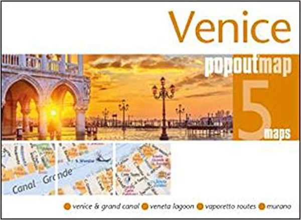 Cover of Venice, Italy, PopOut Map