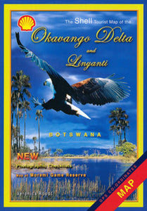 Okavango Delta and Linyanti Road Map by Veronica Roodt