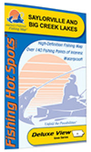 Saylorville-Big Creek Lakes Fishing Map by Fishing Hot Spots