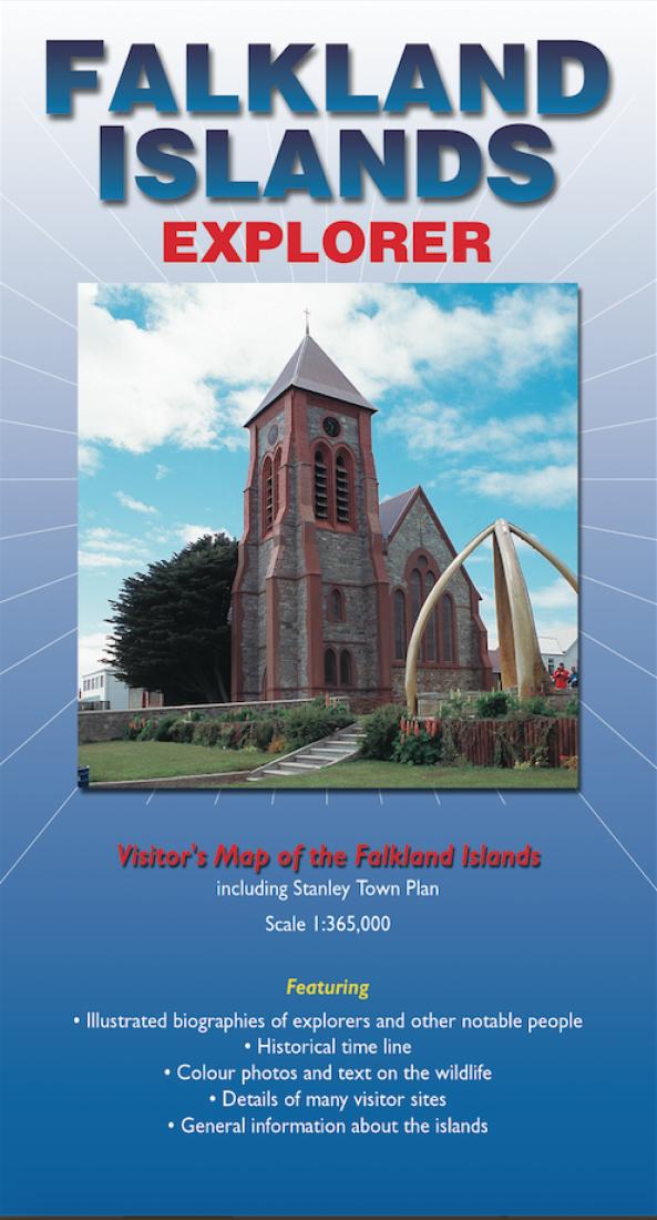 Cover of Falkland Islands Explorer Map by Ocean Explorer Maps