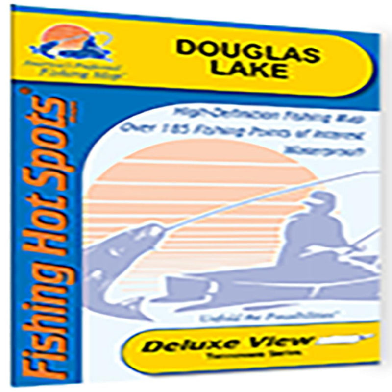Cover of Douglas Lake Fishing Map by Fishing Hot Spots