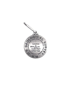 Longs Peak, Colorado Zipper Pull by Geo-Situ