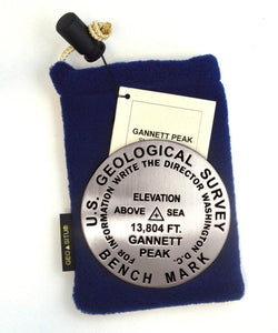 Gannett Peak, Wyoming Paperweight by Geo-Situ