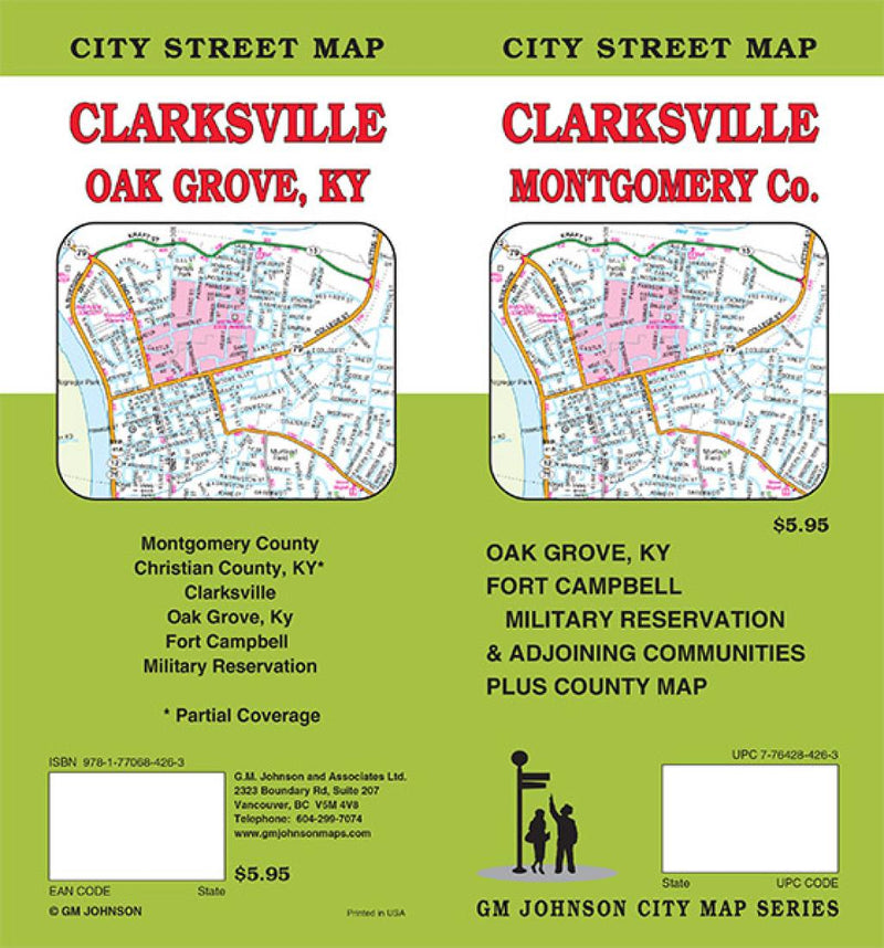 Cover of Clarksville and Montgomery County, Tennessee by GM Johnson