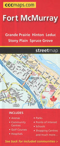 Fort McMurray Road Map by Canadian Cartographics Corporation