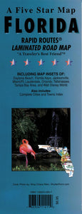 Florida Rapid Routes by Five Star Maps, Inc.