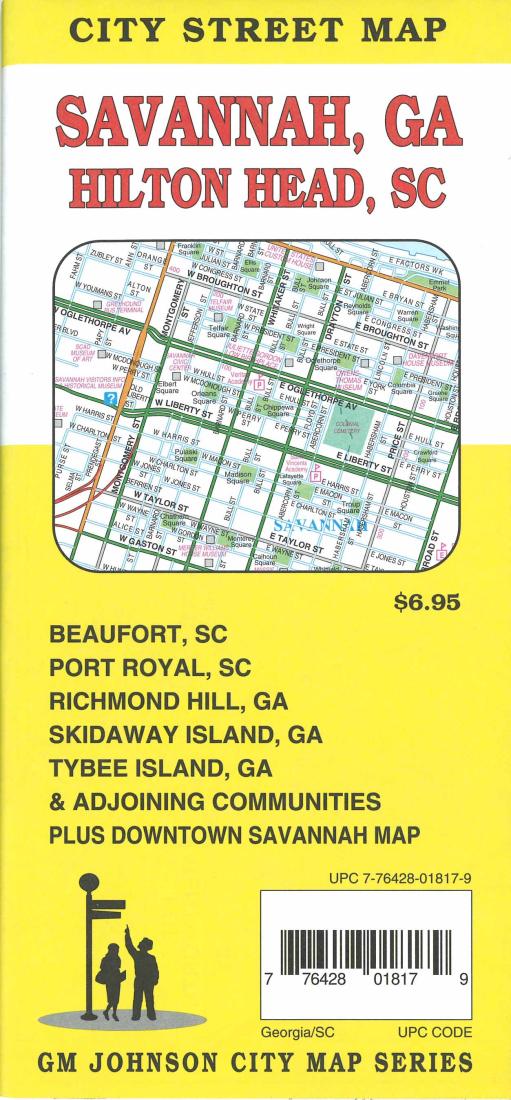 Cover of Savannah, GA & Hilton Head, SC by GM Johnson