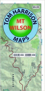 Mount Wilson, California Recreation Map by Tom Harrison Maps