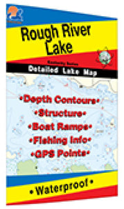 Rough River Lake (KY) Fishing Map by Fishing Hot Spots