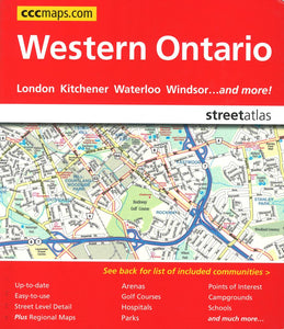 Western Ontario Street Atlas by Canadian Cartographics Corporation
