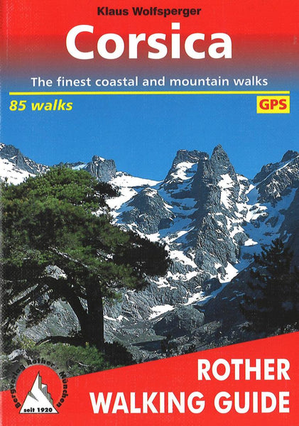 Cover of Corsica, Walking Guide by Rother Walking Guide