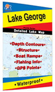 Lake George Fishing Map (Florida) by Fishing Hot Spots