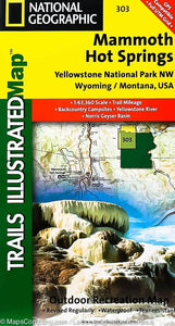 Mammoth Hot Springs : Yellowstone National Park nw : Wyoming/Montana, USA by National Geographic