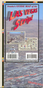 Franko's Guide Map of the Las Vegas strip by Frankos Maps Ltd.