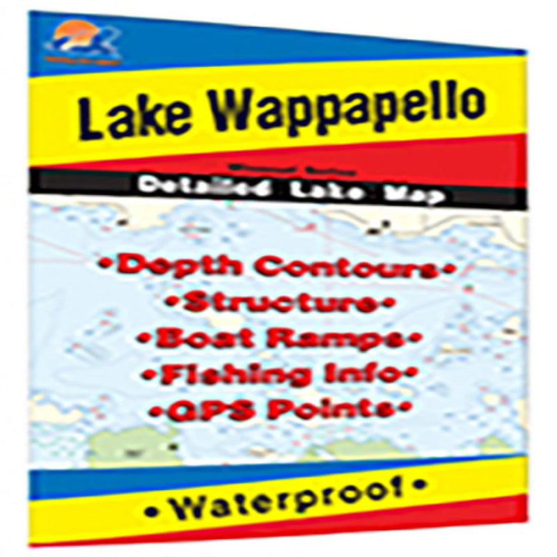 Cover of Lake Wappapello Fishing Map by Fishing Hot Spots