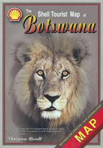 Map of Botswana with booklet by Veronica Roodt