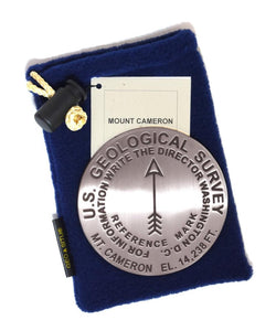 Mt. Cameron, Colorado Paperweight by Geo-Situ