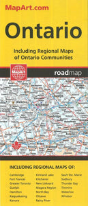 Ontario Road Map by Canadian Cartographics Corporation