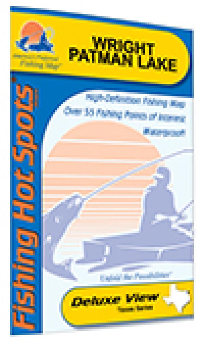 Cover of Wright-Patman Fishing Map by Fishing Hot Spots