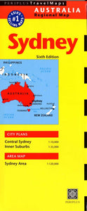 Sydney, Australia Regional Map by Periplus Editions
